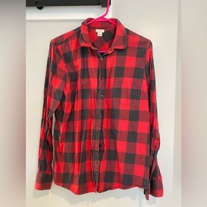 Women’s J. Crew Flannel Top